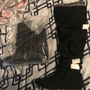 Clemm Sweater Cuff Over-The-Knee Boot